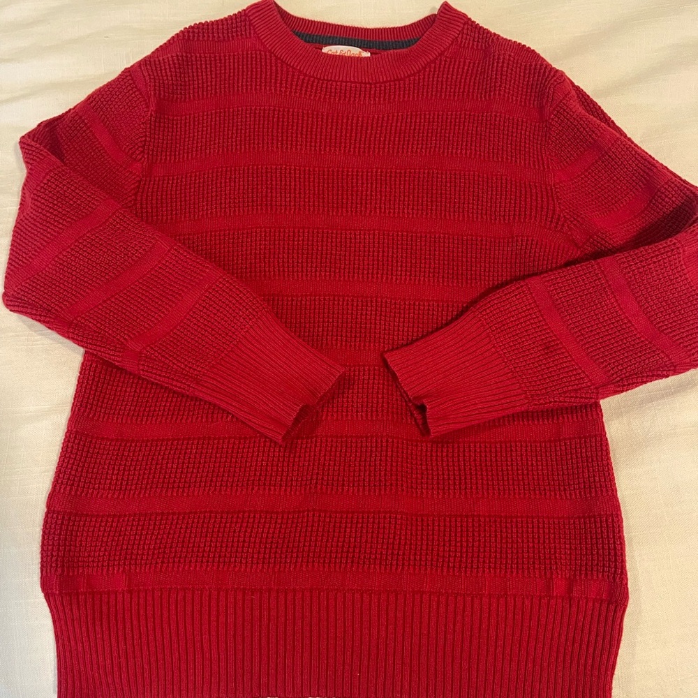 Cat & Jack  Red Kids Sweater